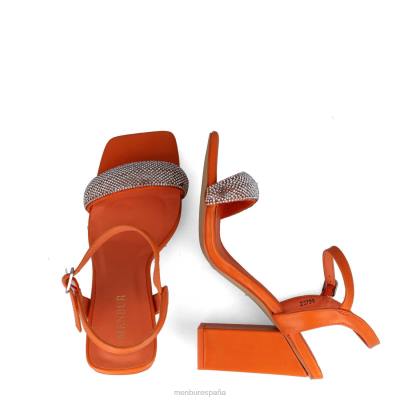 Menbur mujer lince 204L2592 sandalias naranja