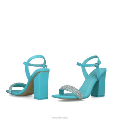 Menbur mujer lince 204L2593 sandalias azul medio