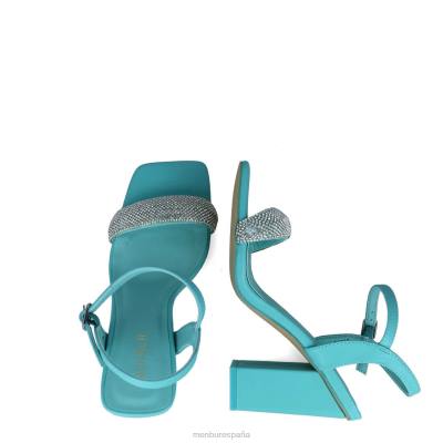 Menbur mujer lince 204L2593 sandalias azul medio