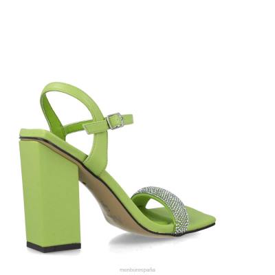 Menbur mujer lince 204L2594 sandalias verde