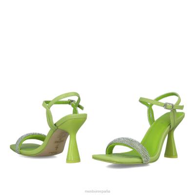 Menbur mujer lince 204L2682 sandalias verde