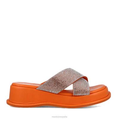 Menbur mujer lince 204L2931 sandalias naranja