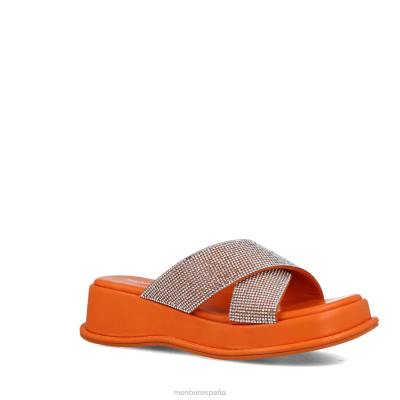 Menbur mujer lince 204L2931 sandalias naranja