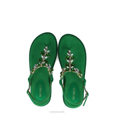 Menbur mujer mensae 204L2896 sandalias verde