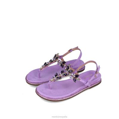 Menbur mujer mensae 204L2897 sandalias Violeta