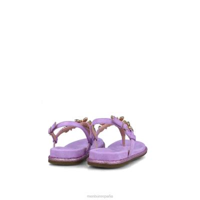 Menbur mujer mensae 204L2897 sandalias Violeta