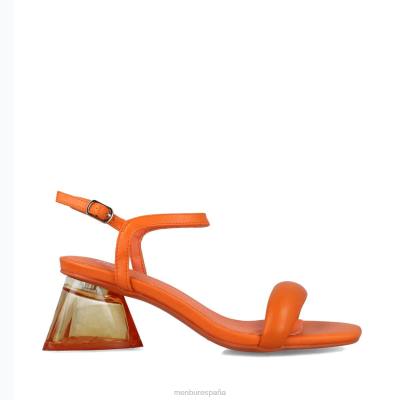 Menbur mujer microscopio 204L120 sandalias naranja