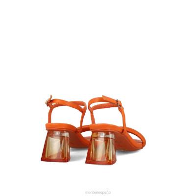 Menbur mujer microscopio 204L120 sandalias naranja