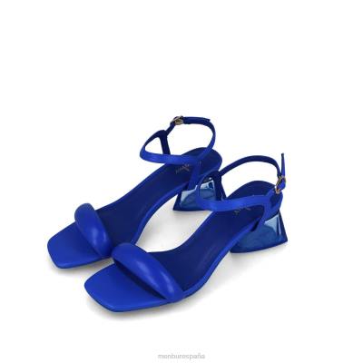 Menbur mujer microscopio 204L2809 sandalias azul medio