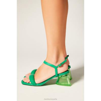 Menbur mujer microscopio 204L2811 sandalias verde