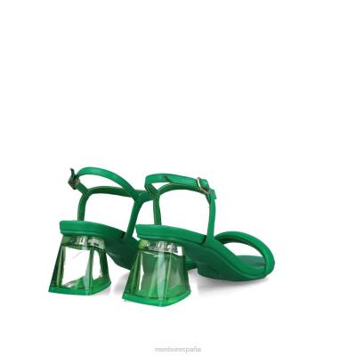 Menbur mujer microscopio 204L2811 sandalias verde