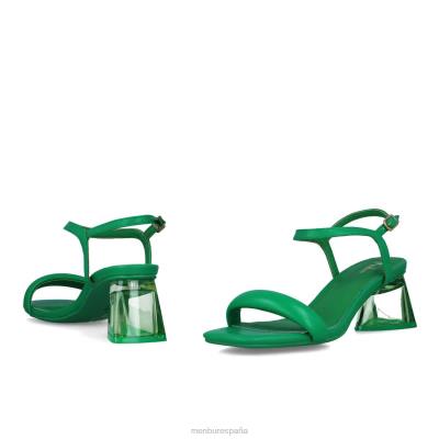 Menbur mujer microscopio 204L2811 sandalias verde