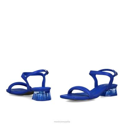 Menbur mujer microscopio 204L2829 sandalias azul medio