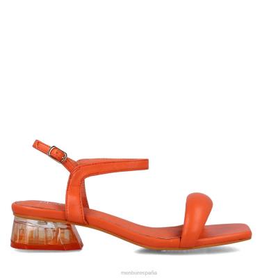 Menbur mujer microscopio 204L2830 sandalias naranja