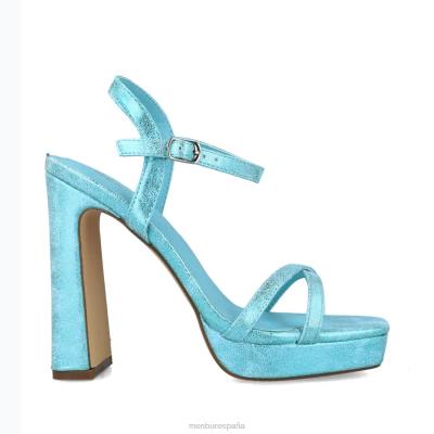 Menbur mujer mirfak 204L2627 sandalias azul claro