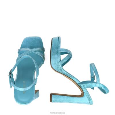 Menbur mujer mirfak 204L2627 sandalias azul claro