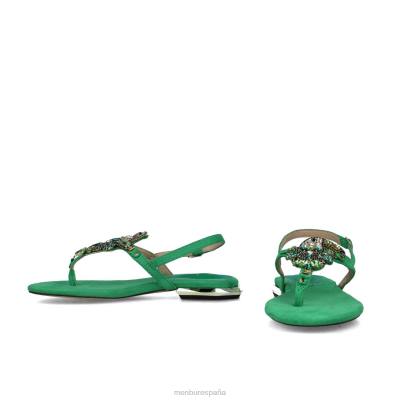 Menbur mujer normae 204L2614 sandalias verde