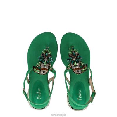 Menbur mujer normae 204L2614 sandalias verde