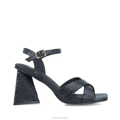 Menbur mujer octanos 204L102 sandalias negro