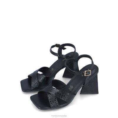 Menbur mujer octanos 204L102 sandalias negro