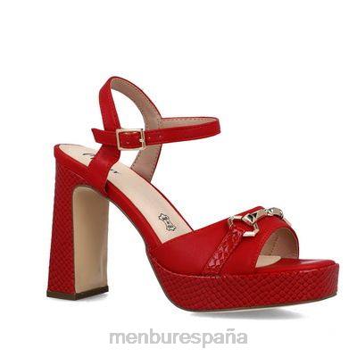 Menbur mujer octanos 204L2598 sandalias rojo