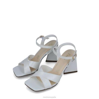 Menbur mujer octanos 204L2765 sandalias blanco