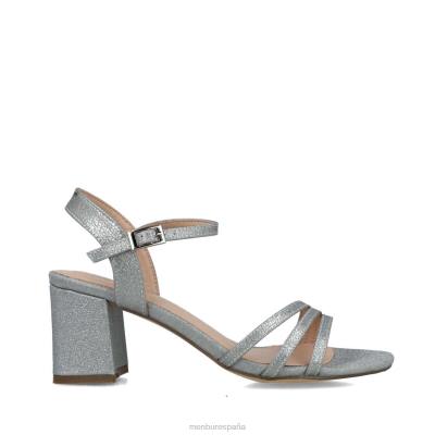 Menbur mujer octantis 204L2666 sandalias plata