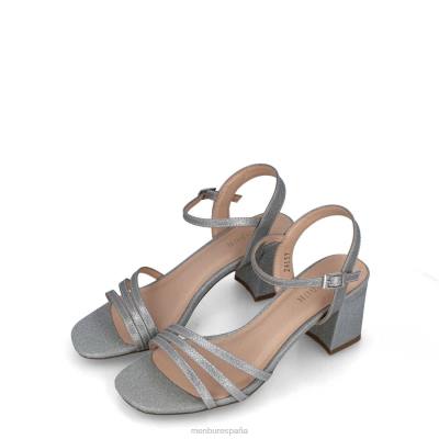 Menbur mujer octantis 204L2666 sandalias plata