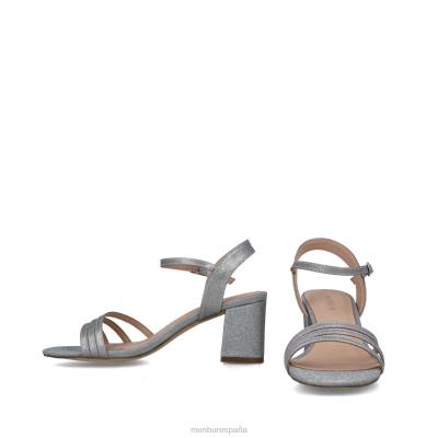 Menbur mujer octantis 204L2666 sandalias plata