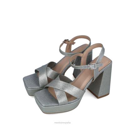 Menbur mujer octantis 204L2718 sandalias plata