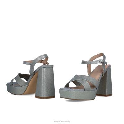 Menbur mujer octantis 204L2718 sandalias plata