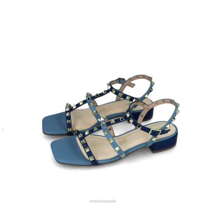 Menbur mujer ofiuco 204L2659 sandalias azul claro