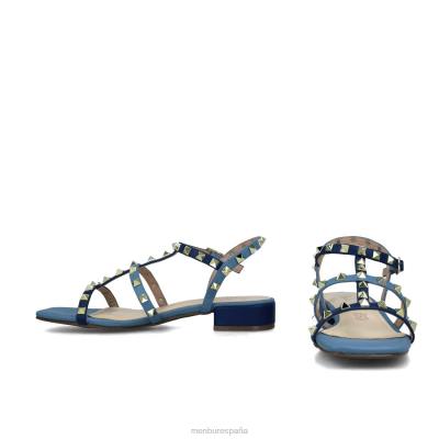 Menbur mujer ofiuco 204L2659 sandalias azul claro