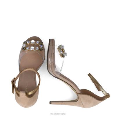 Menbur mujer pavo 204L2769 sandalias beige