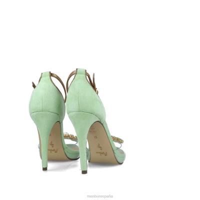 Menbur mujer pavo 204L2770 sandalias verde