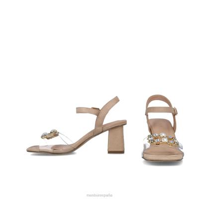 Menbur mujer pavo 204L2816 sandalias beige