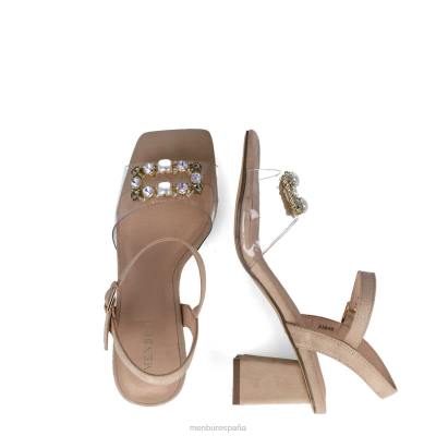 Menbur mujer pavo 204L2816 sandalias beige