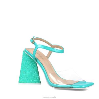 Menbur mujer pictor 204L2764 sandalias azul medio