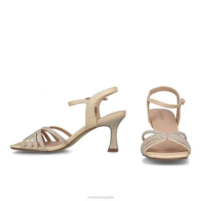 Menbur mujer sagitario 204L2792 sandalias beige