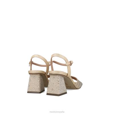 Menbur mujer sagitario 204L2869 sandalias beige