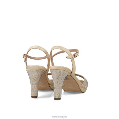 Menbur mujer sagitario 204L2876 sandalias beige