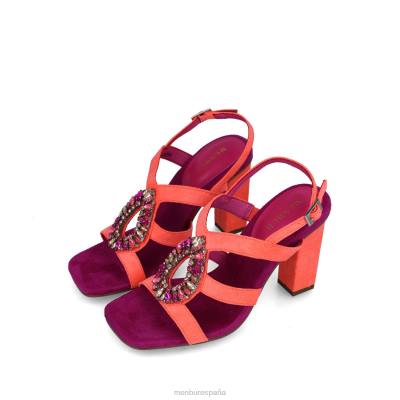 Menbur mujer sagitario 204L2892 sandalias coral