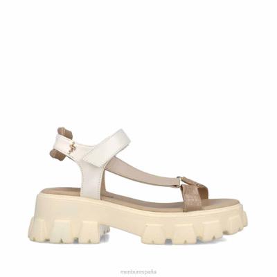 Menbur mujer serpentario 204L2904 sandalias beige