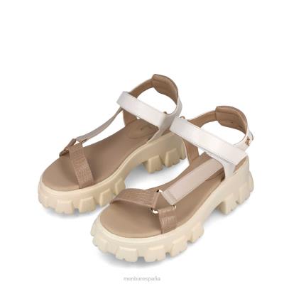 Menbur mujer serpentario 204L2904 sandalias beige