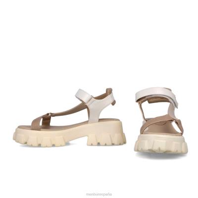 Menbur mujer serpentario 204L2904 sandalias beige