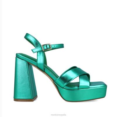 Menbur mujer triangulo 204L2632 sandalias verde