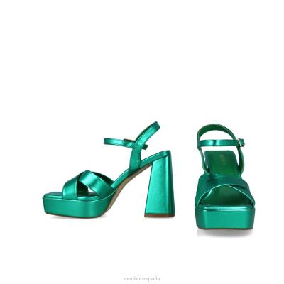 Menbur mujer triangulo 204L2632 sandalias verde