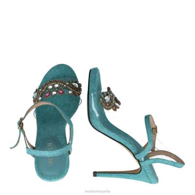 Menbur mujer Atlanta 204L1253 tacones altos azul medio