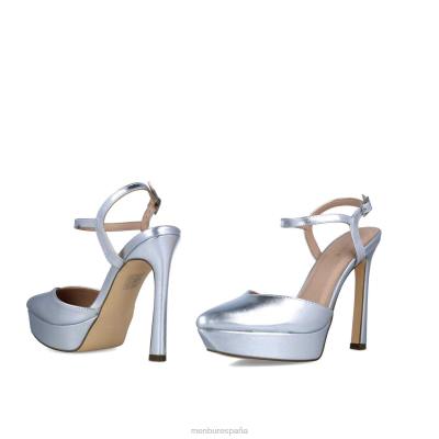 Menbur mujer Australia 204L3727 tacones altos plata