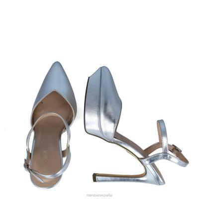 Menbur mujer Australia 204L3727 tacones altos plata